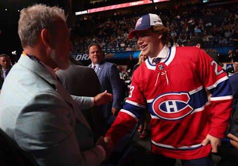 NASHVILLE, TENNESSEE – JUNE 29: Jacob Fowler. (Photo by Dave Sandford/NHLI via Getty Images)