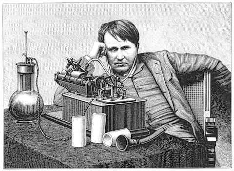 Thomas Alva Edison, American inventor, 1888. (Photo by Oxford Science Archive/Print Collector/Getty Images)