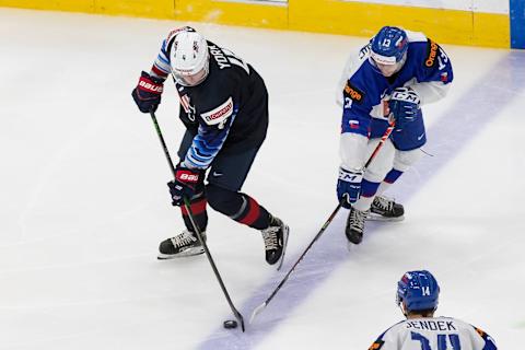 Cam York #4 of the United States. (Photo by Codie McLachlan/Getty Images)