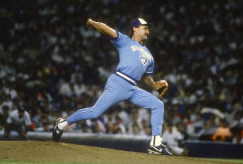 Dave Stieb, Toronto Blue Jays (Photo by Focus on Sport/Getty Images)