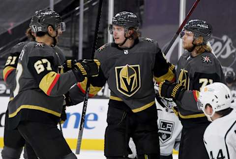 Cody Glass #9 of the Vegas Golden Knights. (Photo by Ethan Miller/Getty Images)