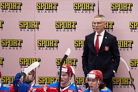 Igor Larinov. (Photo by Anders Bjuro / TT NEWS AGENCY / AFP) / Sweden OUT (Photo by ANDERS BJURO/TT NEWS AGENCY/AFP via Getty Images)