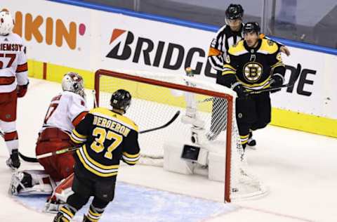 Brad Marchand #63 of the Boston Bruins  (Photo by Elsa/Getty Images)