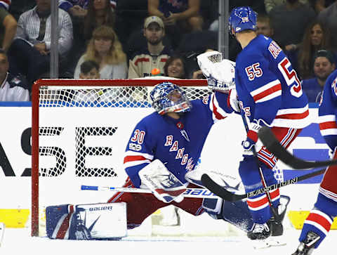 NEW YORK, NY – OCTOBER 08: Henrik Lundqvist