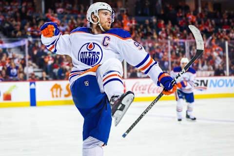 Edmonton Oilers center Connor McDavid (97): Sergei Belski-USA TODAY Sports