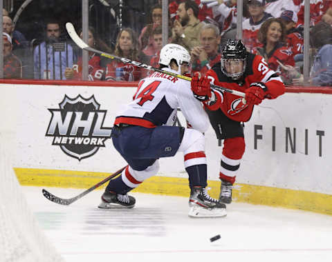 Jonas Siegenthaler, Washington Capitals (Photo by Bruce Bennett/Getty Images)