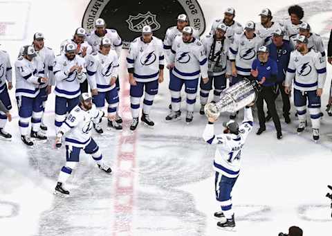 Patrick Maroon, Tampa Bay Lightning. (Photo by Bruce Bennett/Getty Images)