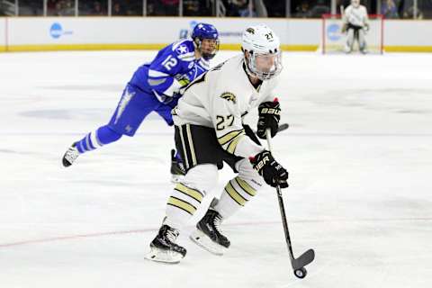 Western Michigan Broncos forward Wade Allison (27) (Photo by M. Anthony Nesmith/Icon Sportswire via Getty Images)