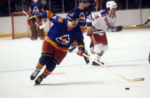 NEW YORK, NY – 1980: Lanny McDonald (Photo by B Bennett/Getty Images)