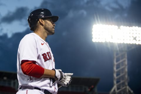 J.D. Martinez #28 of the Boston Red Sox (Photo by Billie Weiss/Boston Red Sox/Getty Images)