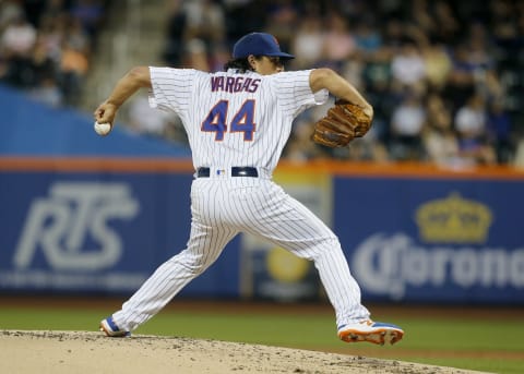 Vargas is replacing Eflin in the rotation’s fourth or fifth slot. Photo by Jim McIsaac/Getty Images.