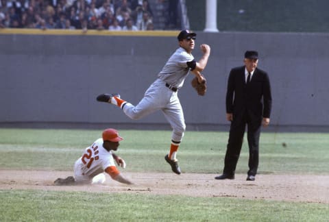 Curt Flood (Photo by Focus on Sport/Getty Images)