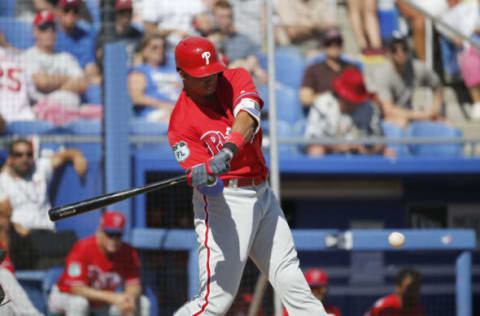 Altherr Has the Inside Track for the Fourth Outfield Spot. Photo by Kim Klement – USA TODAY Sports. Philadelphia Phillies.