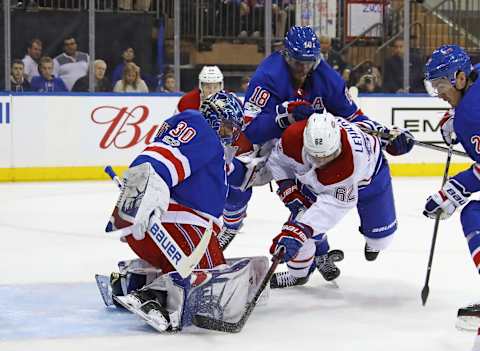 NEW YORK, NY – OCTOBER 08: Henrik Lundqvist