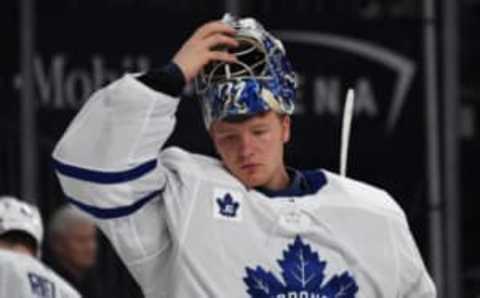 LAS VEGAS, NV – DECEMBER 31: Frederik Andersen