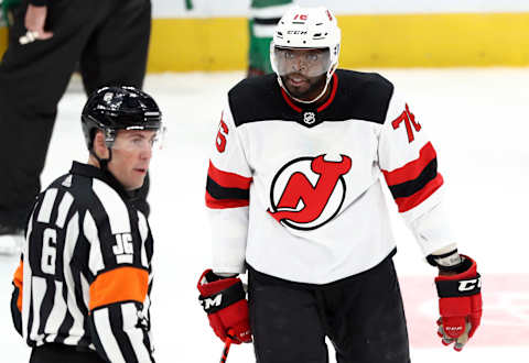 P.K. Subban #76 of the New Jersey Devils (Photo by Ronald Martinez/Getty Images)