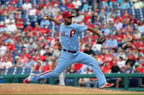 Dominguez is the challenger for Neris’ job. Photo by H. Martin/Getty Images.