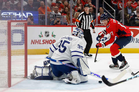 Dylan Strome, Washington Capitals Mandatory Credit: Geoff Burke-USA TODAY Sports