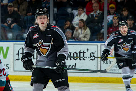 Zack Ostapchuk #10 of the Vancouver Giants (Photo by Marissa Baecker/Shoot the Breeze)