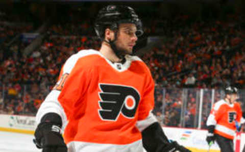 Scott Laughton, Philadelphia Flyers (Photo by Mitchell Leff/Getty Images)