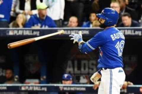 Bautista is playing hard ball with the Blue Jays and he has no reason not to. Dan Hamilton, USA TODAY Sports