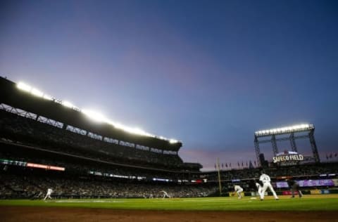 Apr 8, 2016; Seattle, WA, USA; General view of Safeco Field during the second inning of a game between the Oakland Athletics and Seattle Mariners at Safeco Field. Mandatory Credit: Joe Nicholson-USA TODAY Sports