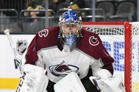 LAS VEGAS, NV – SEPTEMBER 28: Semyon Varlamov