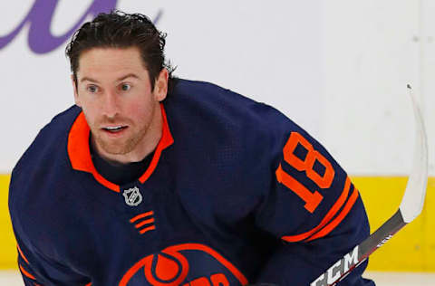 James Neal #18, Edmonton Oilers Mandatory Credit: Perry Nelson-USA TODAY Sports