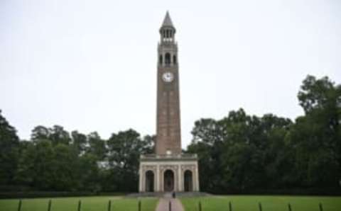 The University of North Carolina in Chapel Hill. Chapel Hill is in the PIEDMONTH TRIANGLE