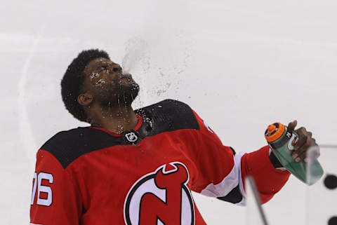 New Jersey Devils defenseman P.K. Subban (76): (Ed Mulholland-USA TODAY Sports)