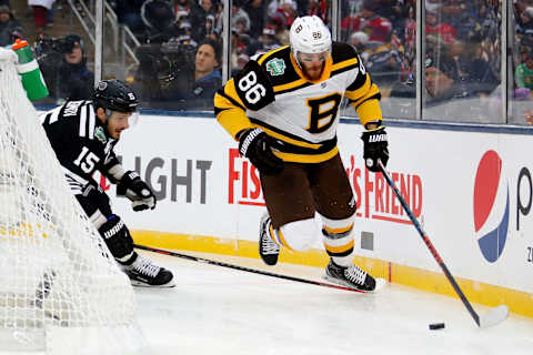 Kevan Miller #86 of the Boston Bruins. (Photo by Gregory Shamus/Getty Images)