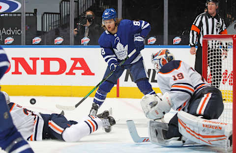 TORONTO,ON – JANUARY 20: William Nylander #88 of the Toronto Maple Leafs . (Photo by Claus Andersen/Getty Images)