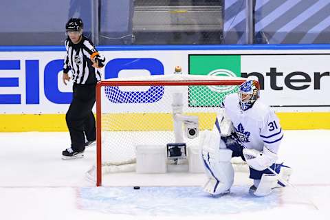 TORONTO, ONTARIO – AUGUST 06: Frederik Andersen (Photo by Andre Ringuette/Freestyle Photo/Getty Images)