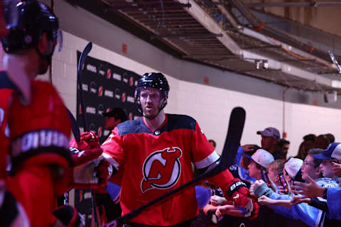 New Jersey Devils defenseman Dougie Hamilton (7): Ed Mulholland-USA TODAY Sports