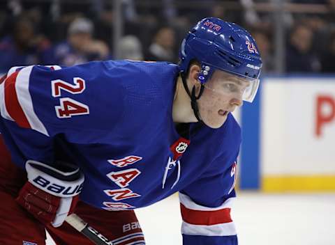 Kaapo Kakko #24 of the New York Rangers (Photo by Bruce Bennett/Getty Images)