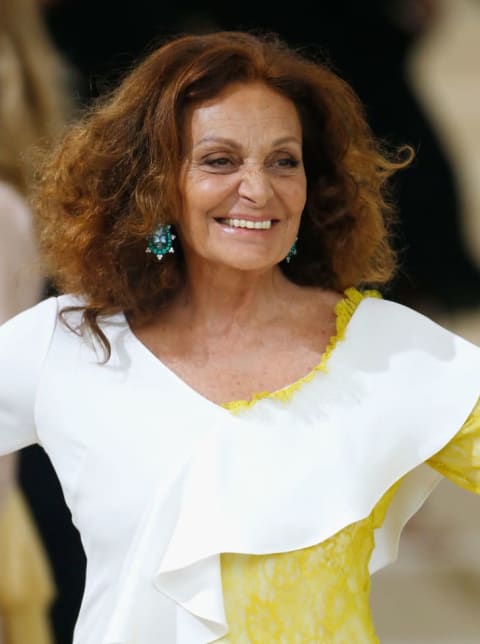 Fashion designer Diane von Furstenberg