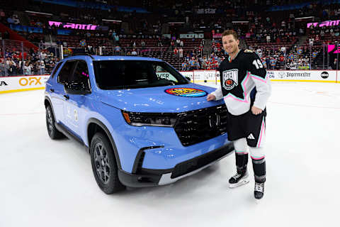 Florida Panthers, Matthew Tkachuk #19. (Photo by Bruce Bennett/Getty Images)