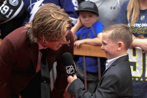 TAMPA, FL – JANUARY 28: Brock Boeser