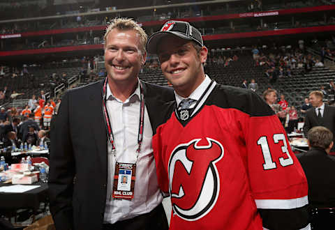 Martin Brodeur of the New Jersey Devils. (Photo by Bruce Bennett/Getty Images)