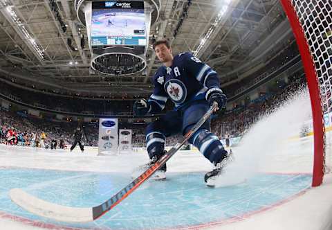 Winnipeg Jets, Mark Scheifele #55 (Photo by Bruce Bennett/Getty Images)