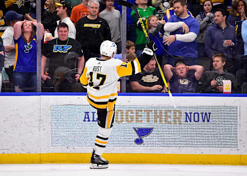 Pittsburgh Penguins right wing Bryan Rust (17): Jeff Curry-USA TODAY Sports