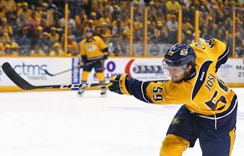 Nashville Predators defenseman Roman Josi (59) Mandatory Credit: Aaron Doster-USA TODAY Sports