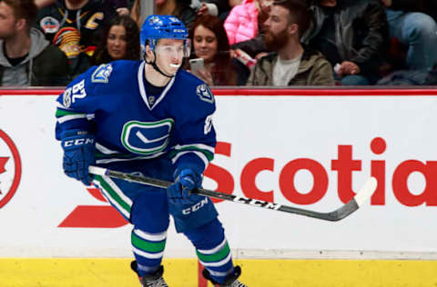 VANCOUVER, BC – MARCH 28: Nikolay Goldobin