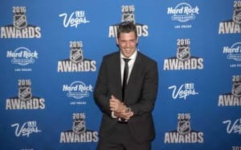 Jun 22, 2016; Las Vegas, NV, USA; Dallas Stars forward Jamie Benn walks the red carpet during the 2016 NHL Awards at Hard Rock Hotel and Casino. Mandatory Credit: Joshua Dahl-USA TODAY Sports