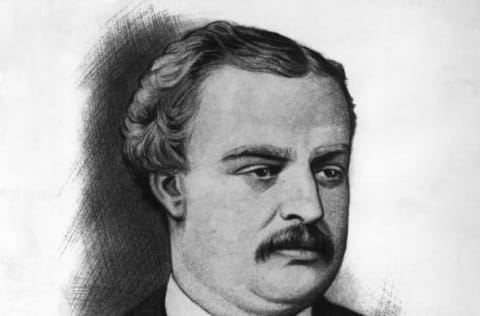 National League founder and president William Hulbert in ca. 1875. (Photo by Sporting News/Sporting News via Getty Images)