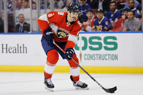 Brian Boyle #9 of the Florida Panthers. (Photo by Michael Reaves/Getty Images)