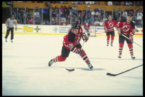 New Jersey Devils – John MacLean (Mandatory Credit: Rick Stewart /Allsport)