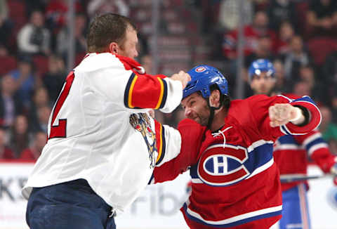 Mar 15, 2016; Montreal, Quebec, CAN; Montreal Canadiens right wing Mike Brown. Mandatory Credit: Jean-Yves Ahern-USA TODAY Sports