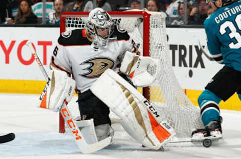 SAN JOSE, CA – APRIL 18: John Gibson