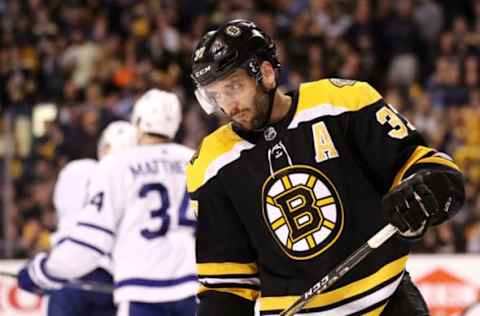 BOSTON, MA – APRIL 21: Patrice Bergeron